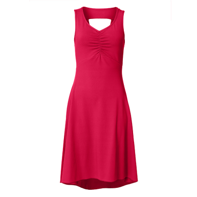 Cut Out Dress ANN WarmRed S