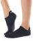 ToeSox Full-Toe LOW RISE Black S