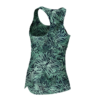 Tanktop MAUDE Zebra Green/Ink S