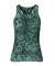 Tanktop MAUDE Zebra Green/Ink S