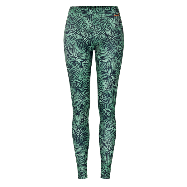 Yoga Leggings CLEO Zebra Grün/Tinte S