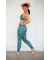 Yoga Leggings CLEO Zebra Grün/Tinte S