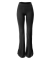 Hose ANN mit Schlitz MidnightBlack S